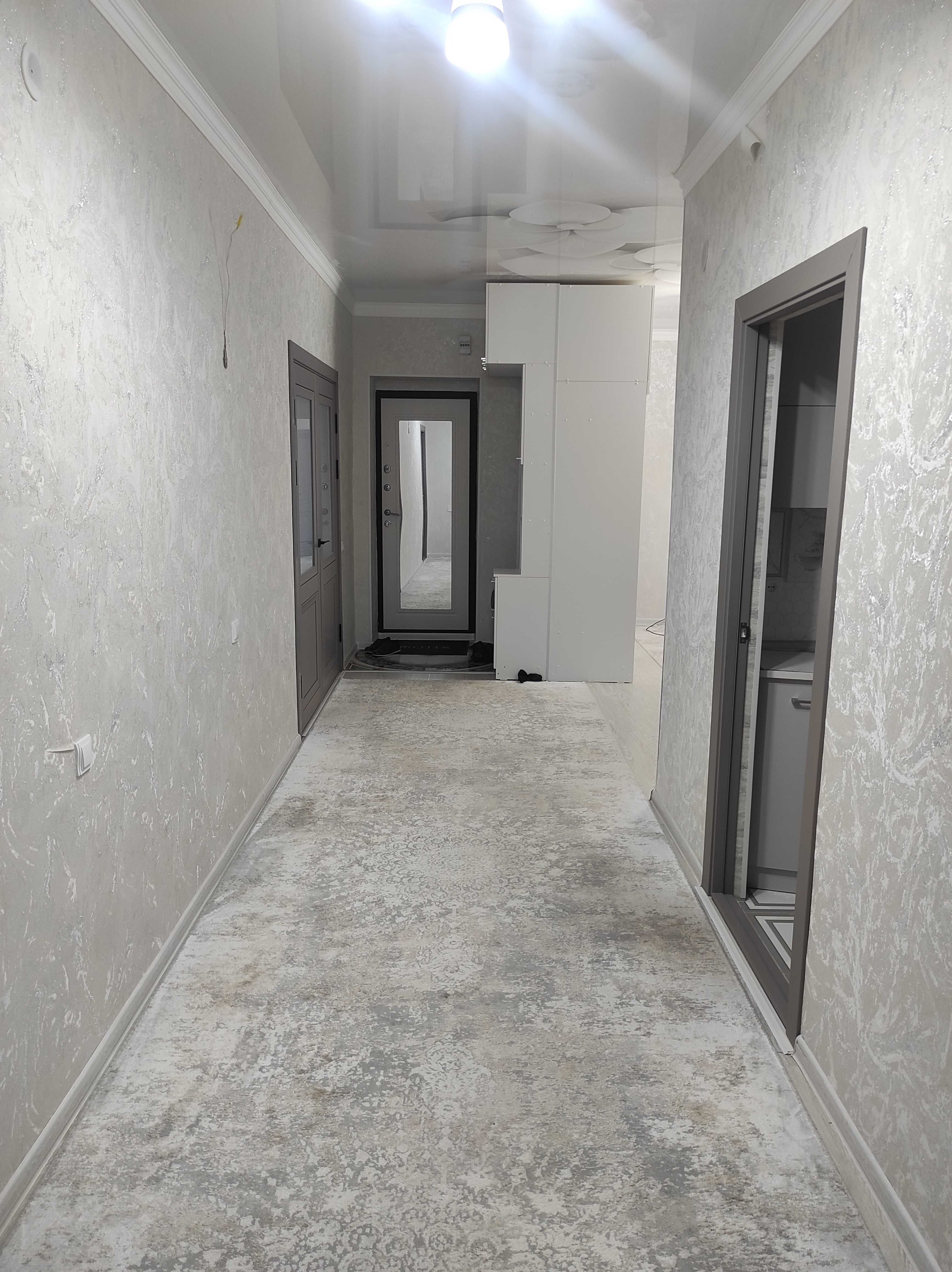 Продаётся квартира в центре Нукуса, 3/5/5, с новым, евро ремонтом.