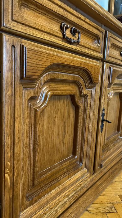 Mobilă sufragerie/hol lemn masiv stejar