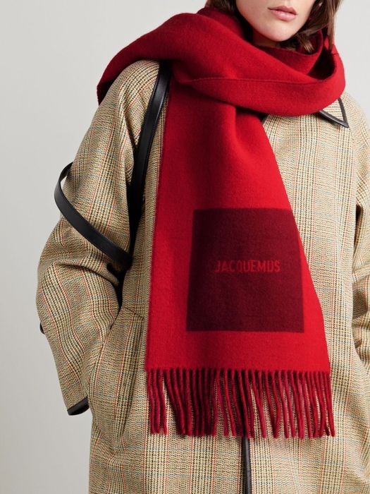 СКИДКА!!!Трендовый шарф Jacquemus