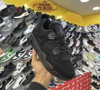 Adidasi Nike Jordan 4 Retro Black Cat | Adidasi Noi cu etichtea