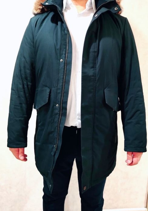 Мужская куртка наполнитель верблюжья шерсть