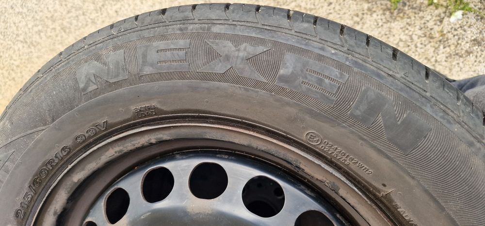 Железни джанти с гуми 5x112 16" VAG VW Passat