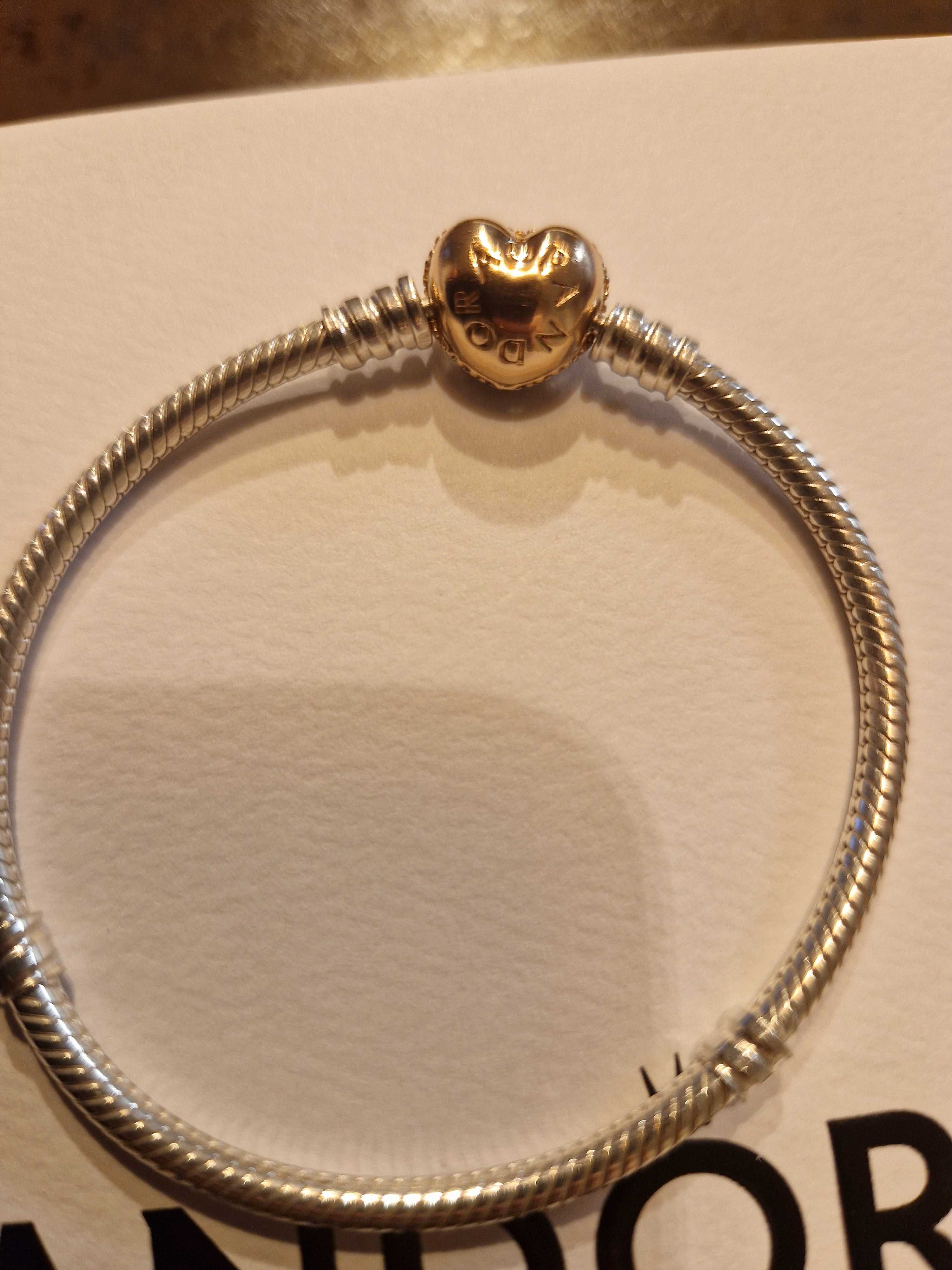 Оригинална гривна Pandora, 17 см