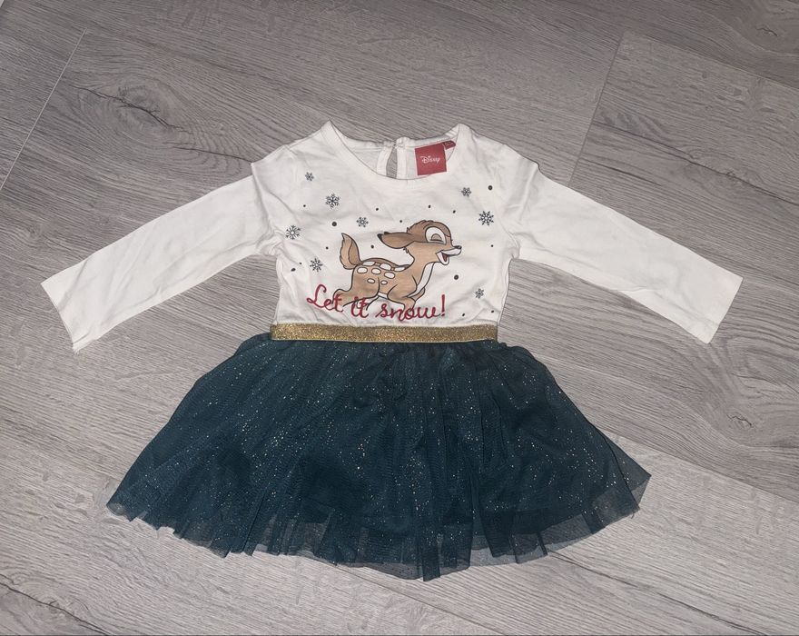 Детски рокли коледни размер 74