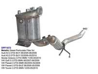 Filtru Particule Nou VW Passat, Golf V, Touran Euro 4 1.9-2.0 TDi