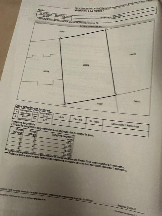 Vand / schimb teren zona Carrefour