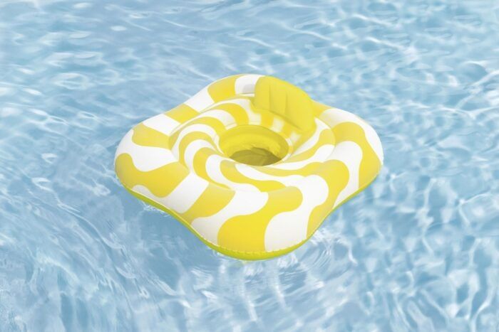 Надуваем пояс за бебета Swim Safe Bestway, квадратен, 79 x 79 см, PVC,