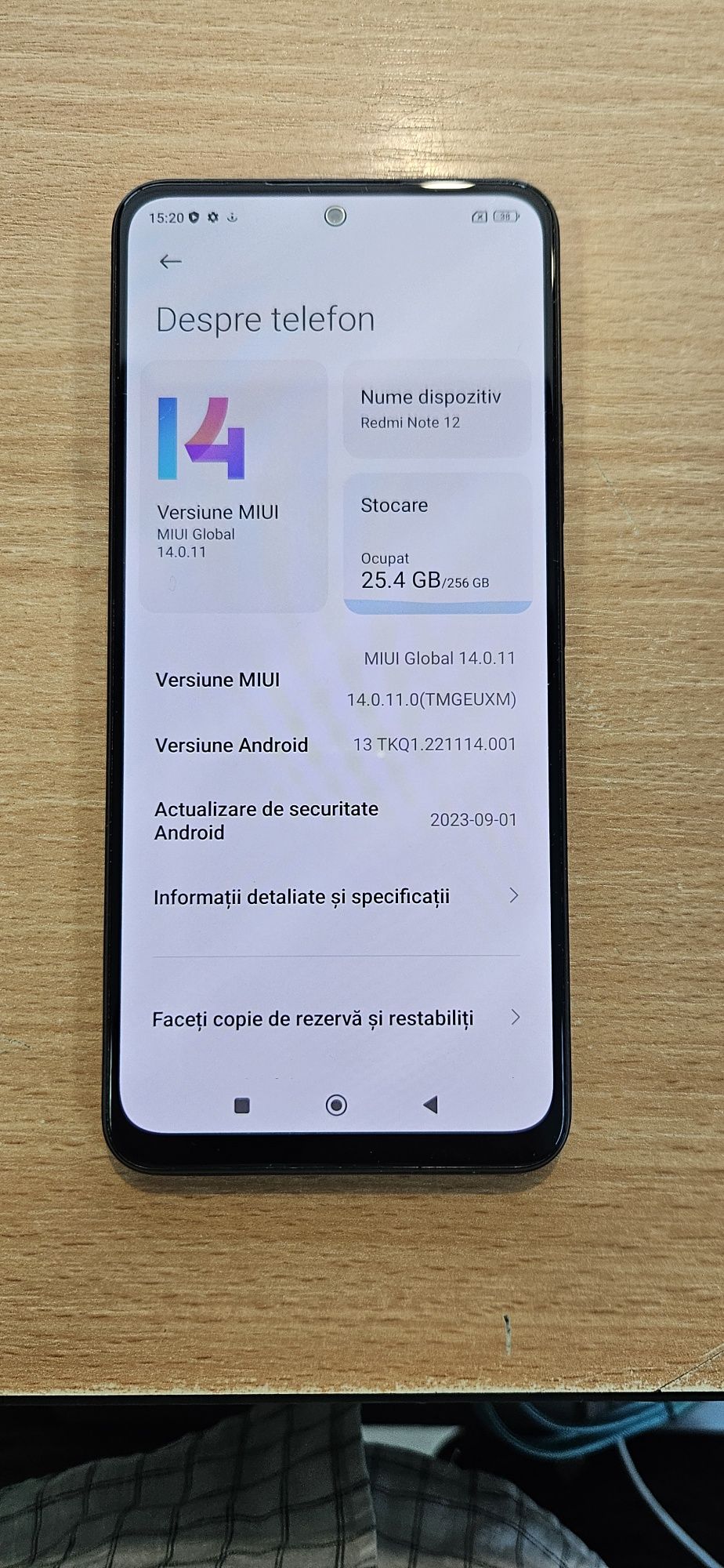 Redmi note 12 5g 256gb impecabil