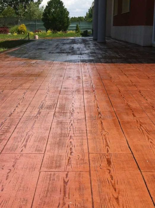 Pavaje beton amprentat