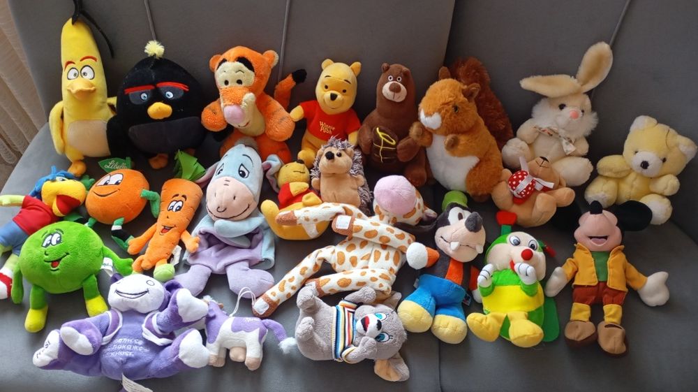 Плюшени играчки - Милка, Мики Маус...