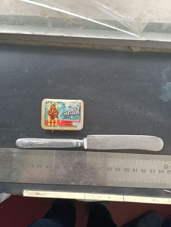 Ножик для масла с пионерской символикой СССР Винтаж редкий