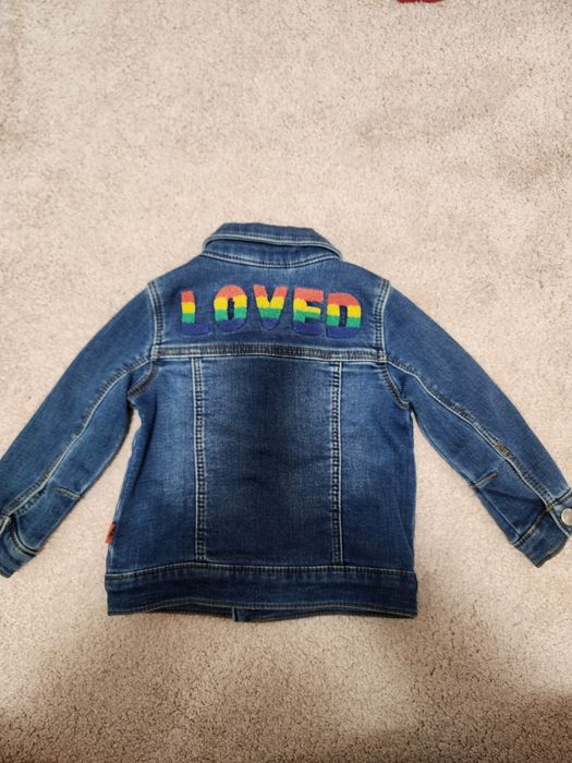 Детско дънково яке primark 9-12 месеца