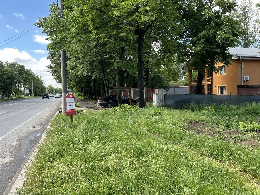 Vand teren 1000mp Soseaua Bucuresti.