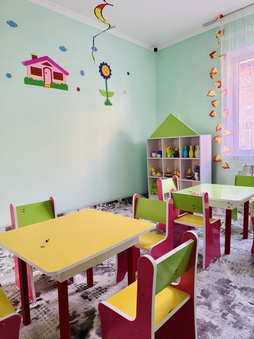 Яшнобод туманида Олмос Болалар богчаси