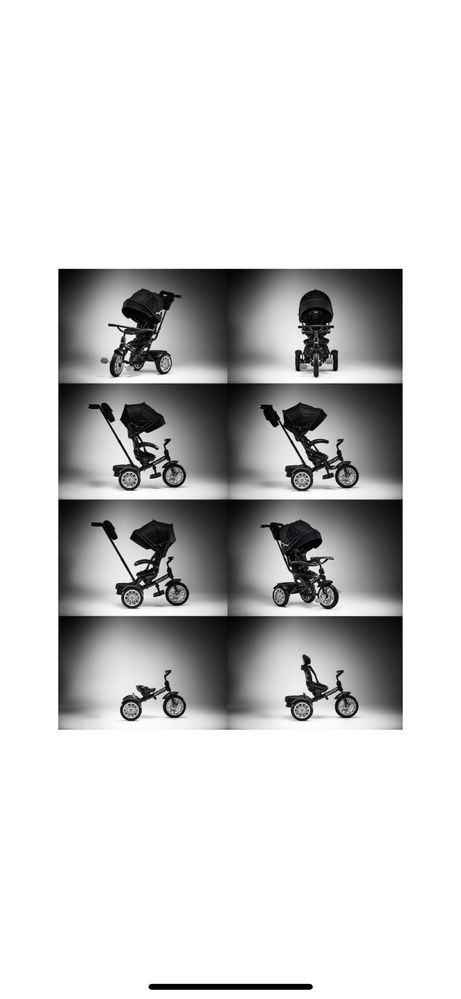 Продавам детска триколка – цвят Onyx Black