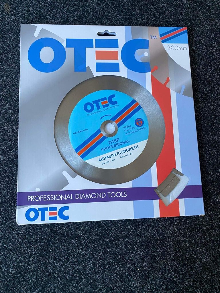 Disc diamantat OTEC D18P (300×20mm)