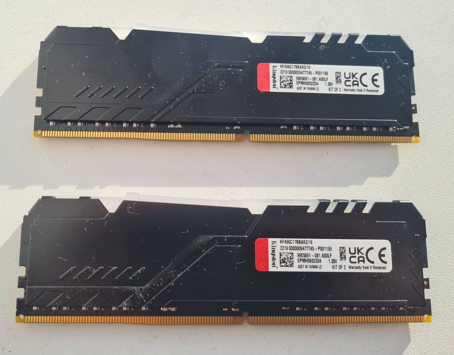 ОЗУ Kingston FURY Beast Black DDR4 8x2 GB 3600МГц