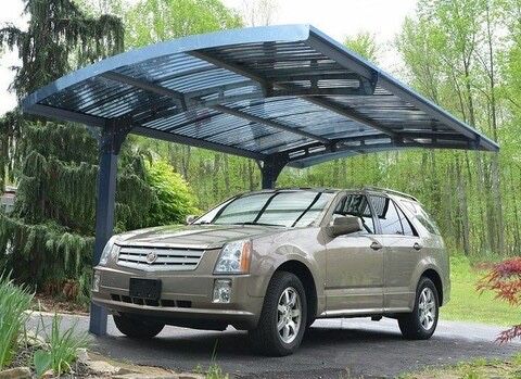Carport auto/ garaj modular/ copertina auto/ structuri metalice