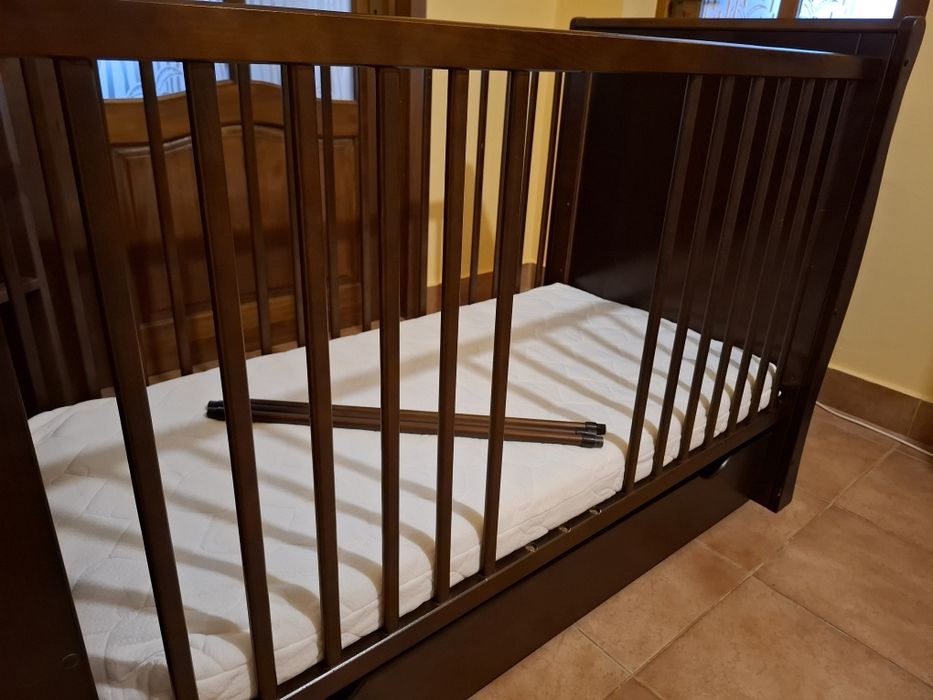 Patut bebe cu saltea Mamo-Tato