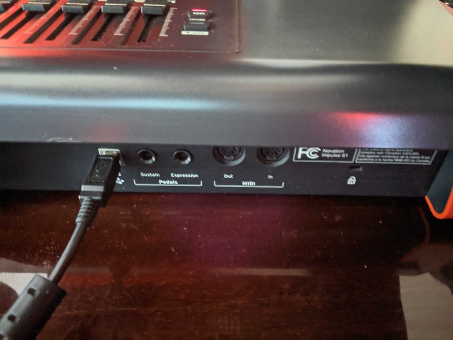 Novation Impulse 61 midi controller