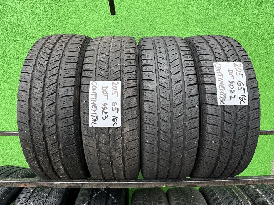 205/65/16C CONTINENTAL VanContactWinter DOT 2022-2023 Profil 8mm