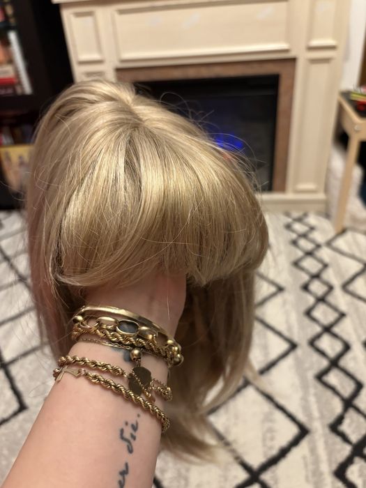 Peruca Blonda Scurta