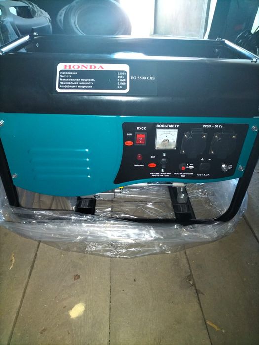 Продам бензиновый генератор HONDA EG 5500 CXS