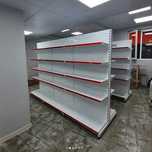 Металлические ветрины островные стелажи полки  торговые для магазина