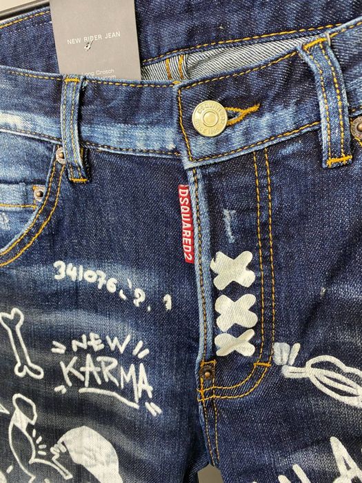 Blugi Dsquared2 , calitate premium , noi , L