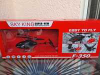 Elicopter cu telecomanda Sky King F-350 negru