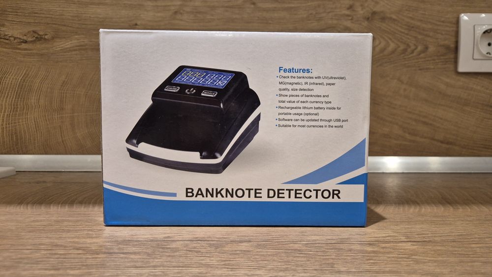 Детектор за фалшиви банкноти EUR USD