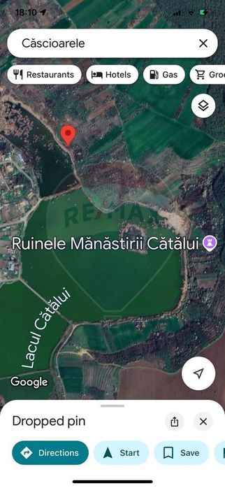 Teren la lac 2 loturi Calarasi, Cascioarele