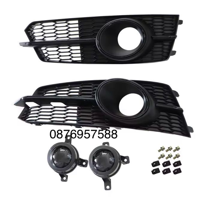 Решетки за предна броня за ауди audi А6 c7 ц7 s line