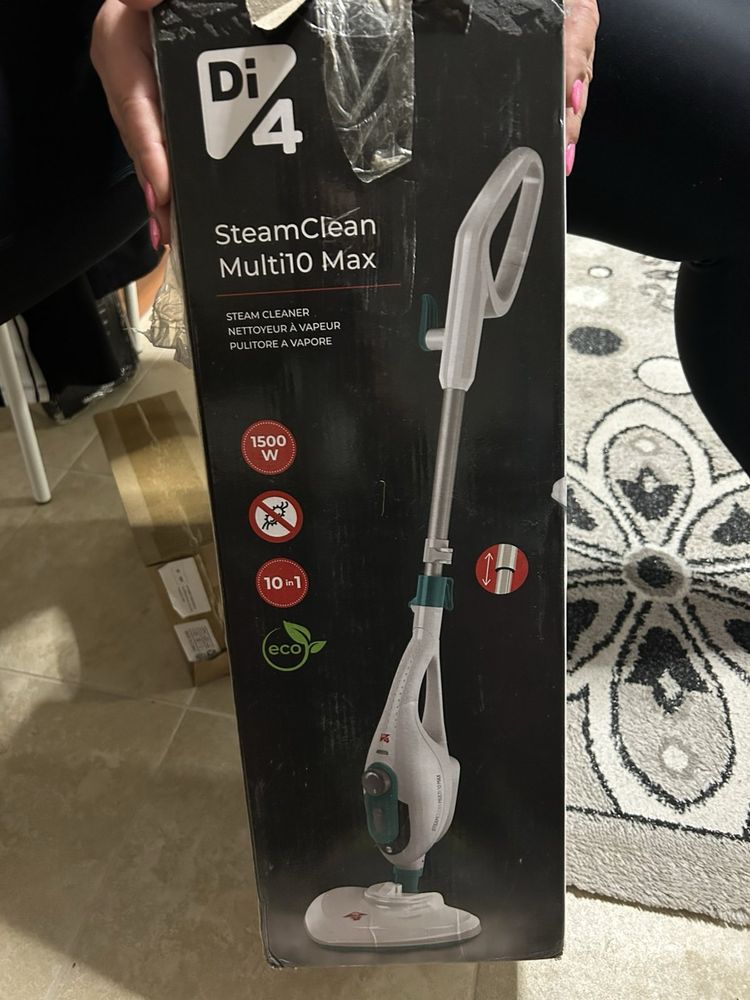 Мултифункционална почистваща машина с пара, 1500 W