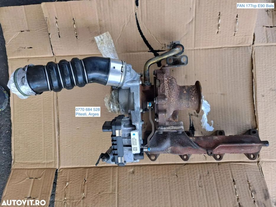 Turbina turbosuflanta Galerie evacuare Furtun intercooler originale BMW E81 E90 E84