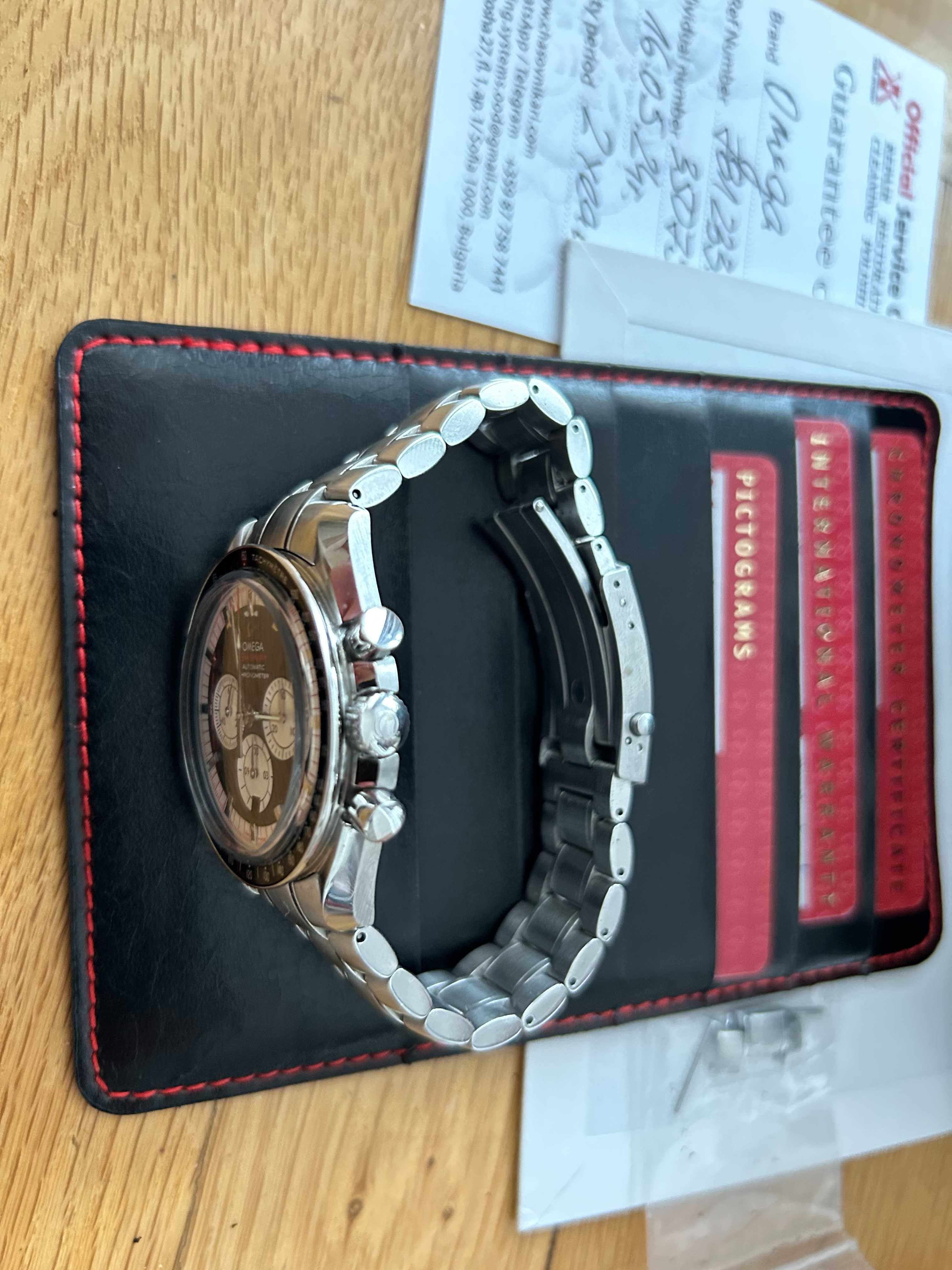 Продавам часовник Omega Speedmaster Schumacher The Legend Collection