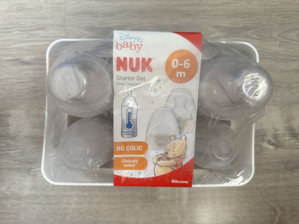 Бутылочки NUK no colic