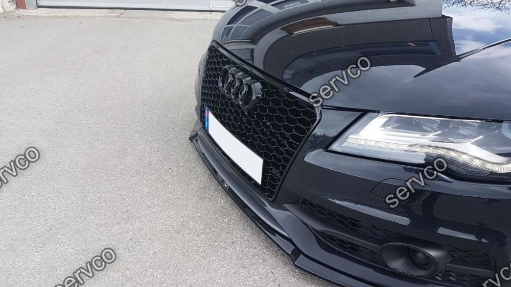 Prelungire bara fata Audi A7 4G8 S-line 2010-2014 v1 Maxton Design