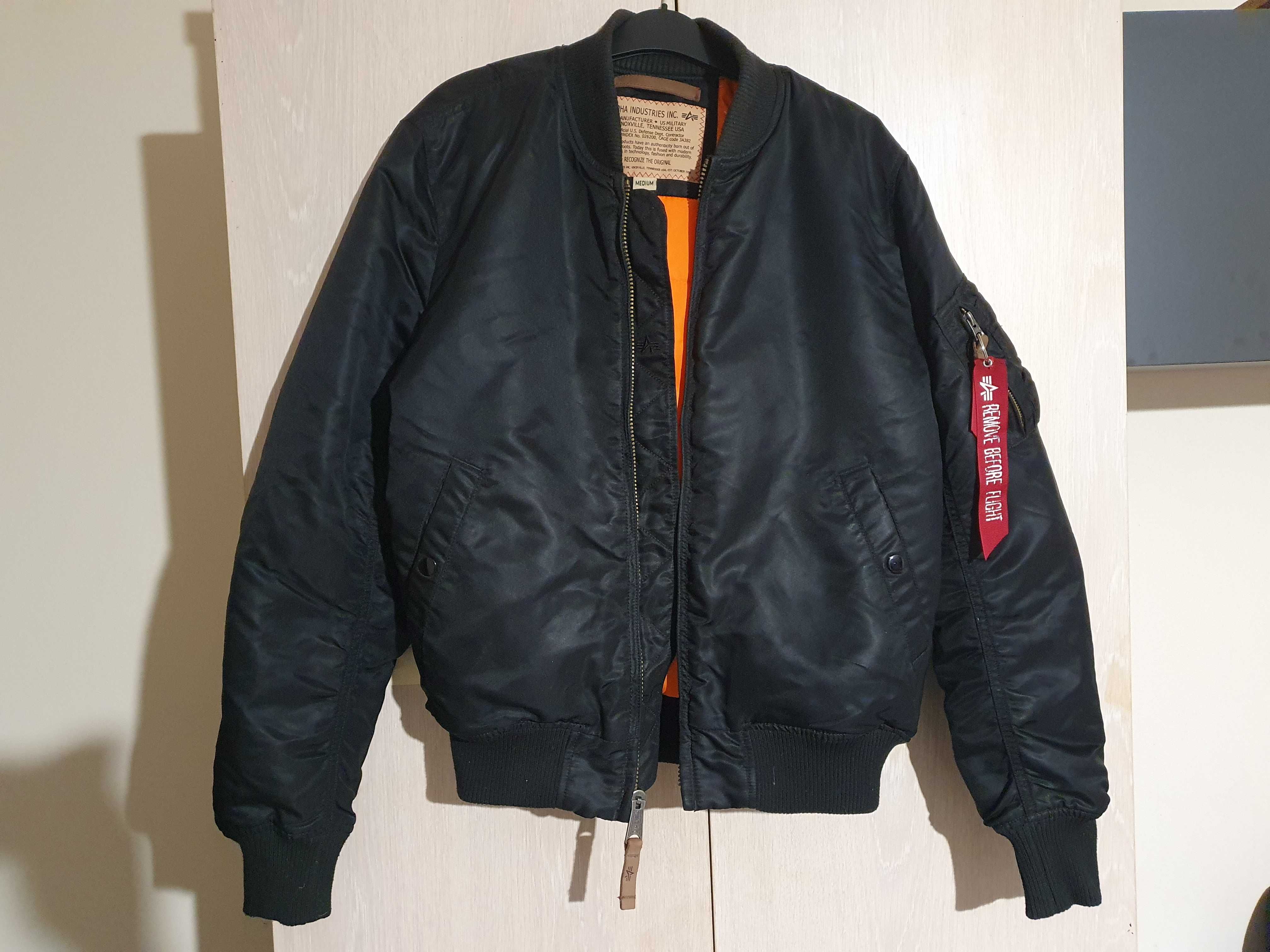 Geaca bomber barbati ALPHA INDUSTRIES MA-1 VF (Marime: M) Slim Fit