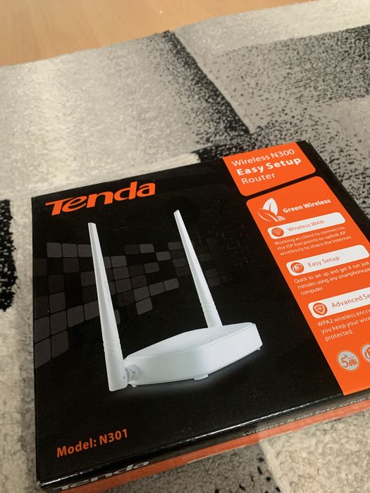 Vand router wireless Router wireless Tenda N301 nou