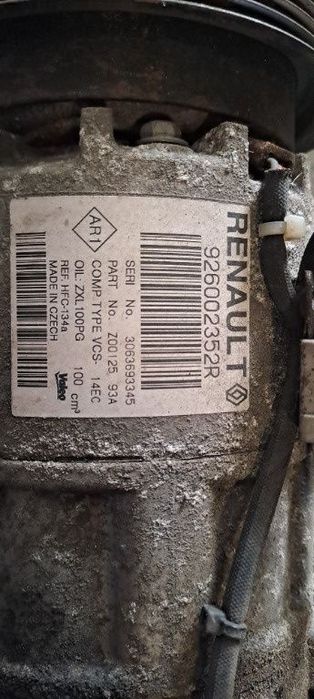 Compresor AC Renault Clio 4 1.5 dCi / Dacia duster / Renault Captur/ D