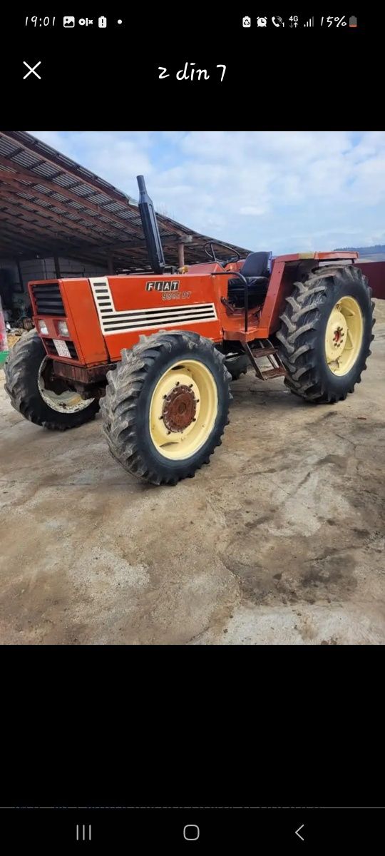 Tractor fiat 980 an 1984 stare perfecta de functionare. Motor Mvm in 6