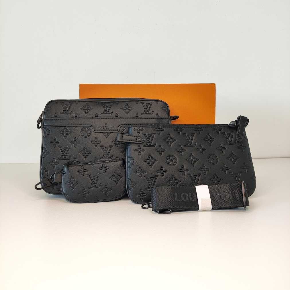 Lous Vuitton Messenger Чанта LV Trio