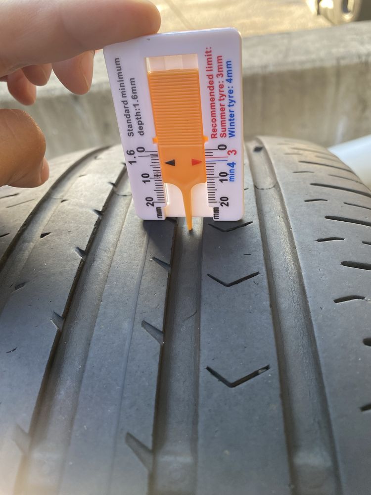 4 бр. летни гуми Continental 225/60/17
