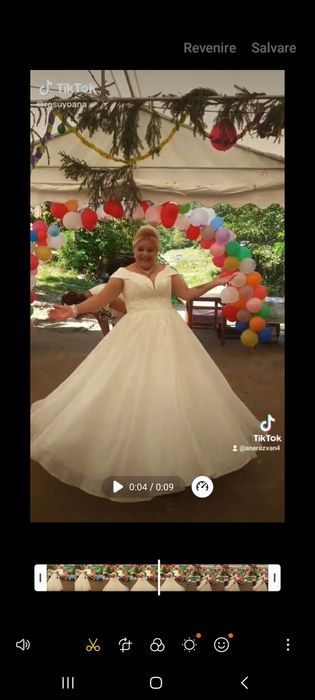 Vând rochie de mireasa