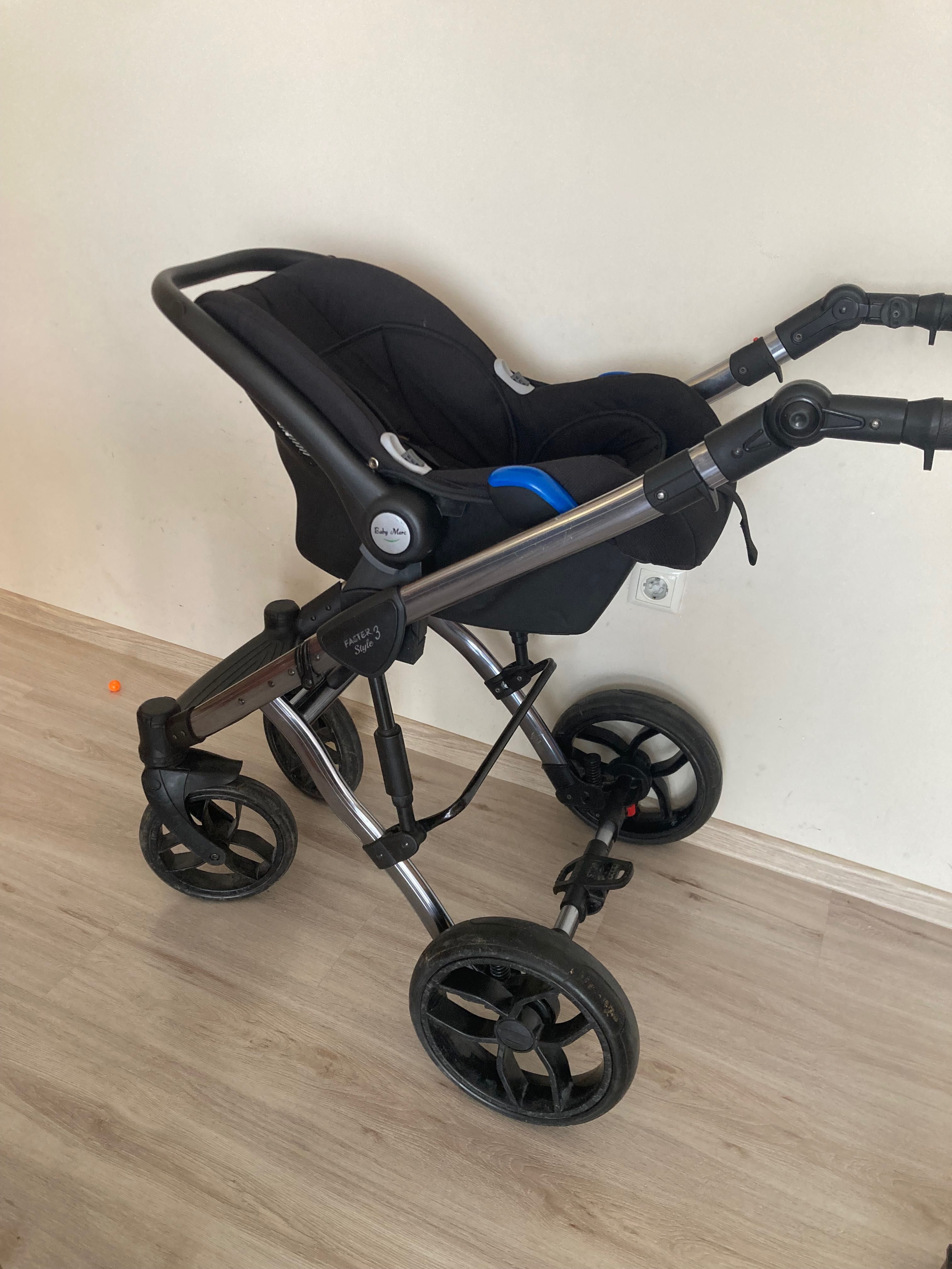 Бебешка количка Baby Merc 3в1 Faster 3