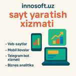 Hamyonbop narx!  Web-sayt, Mobil Desktop Ilovalar | sayt yaratish  
Са