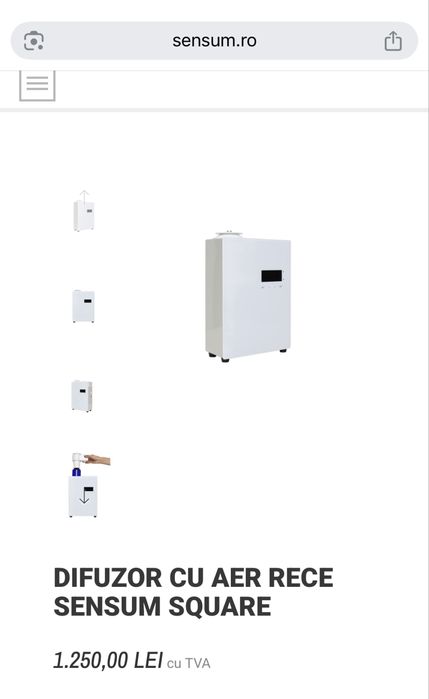 Difuzor parfum Sensum