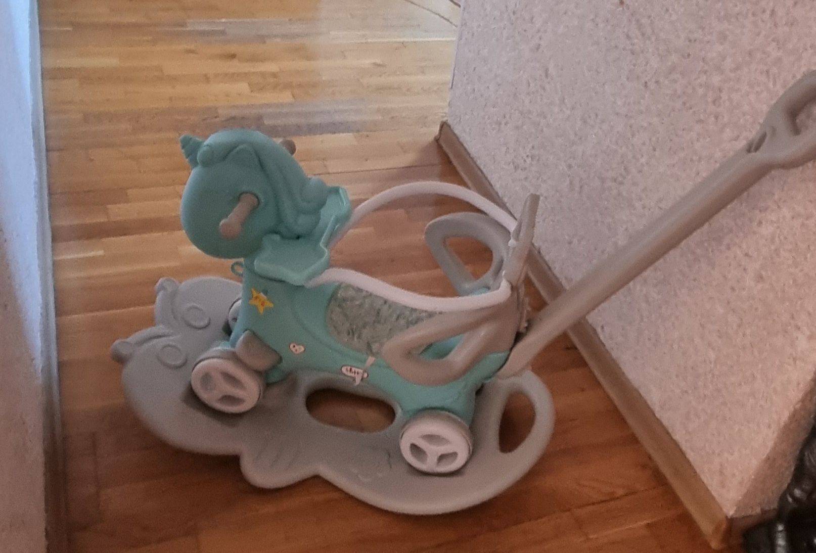 Лошадка Качалка 3в одном