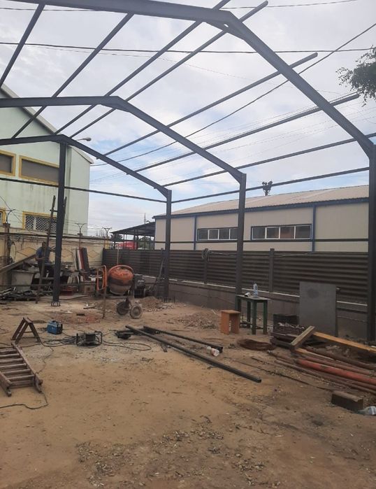 Vând hala metalica 8×20×4 din profil ipe